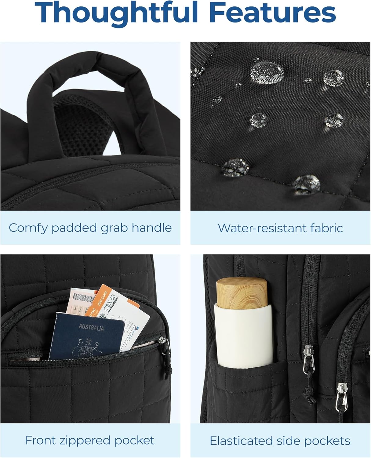 BAGSMART Women’s College & Work Backpack - Image 3