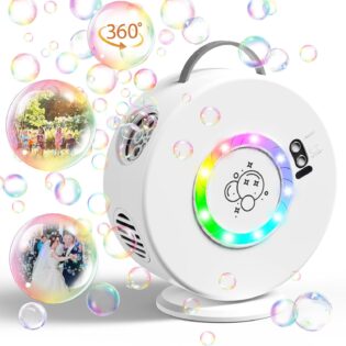 Rechargeable LED Bubble Blower 360° Fun